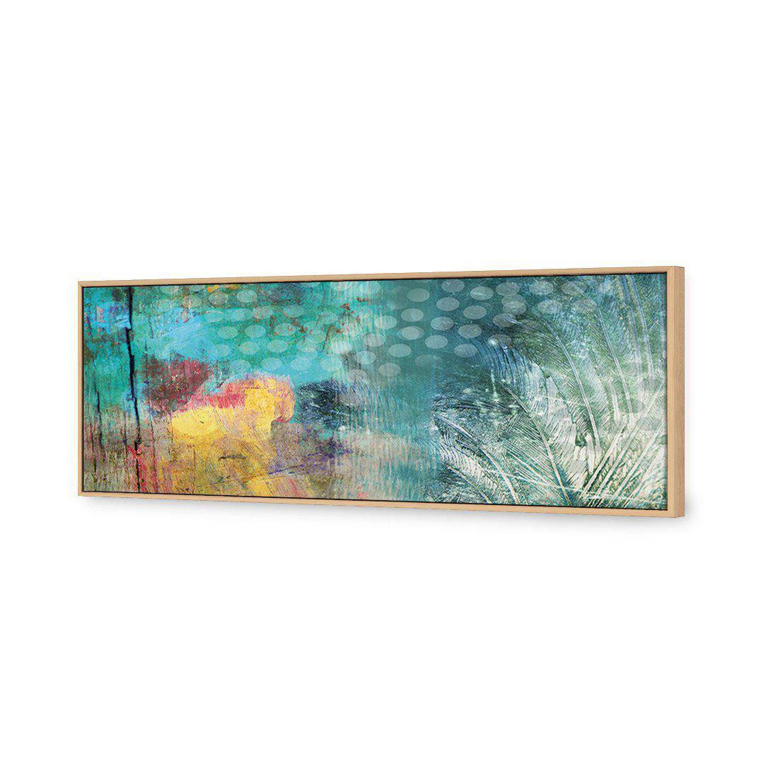 Feathered Dots Canvas Art