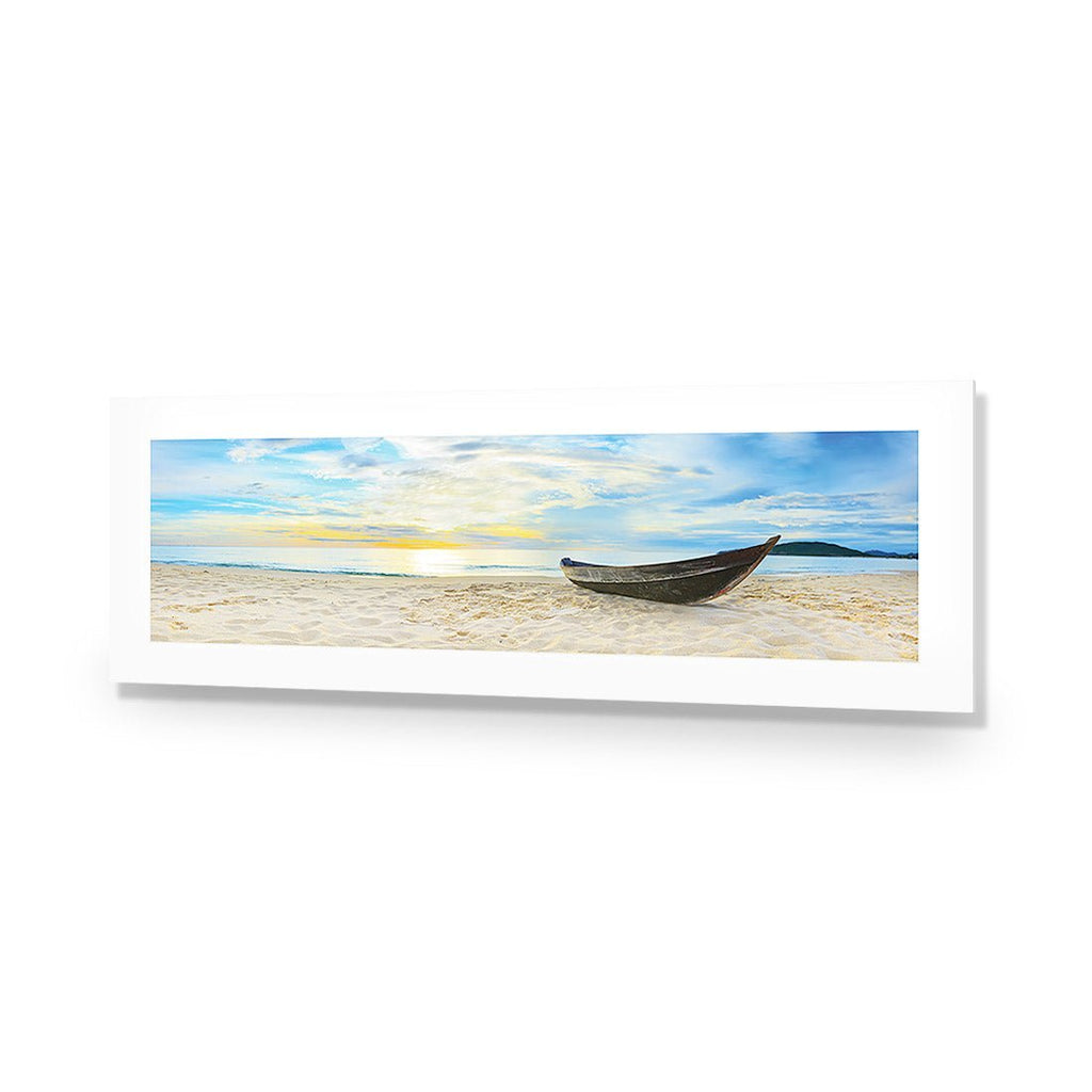 Finished Fishing, Long Acrylic Print Art