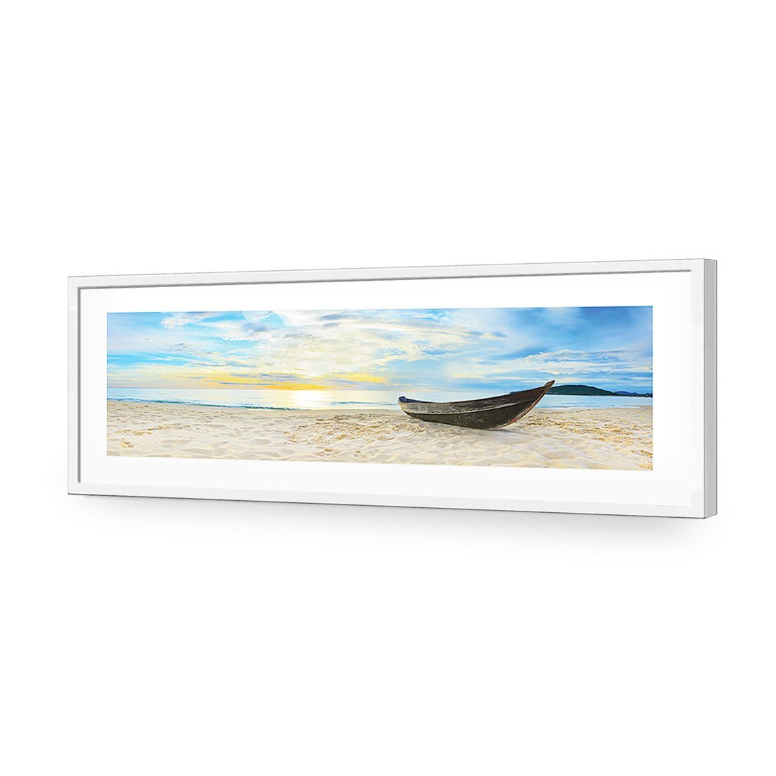 Finished Fishing, Long Acrylic Print Art