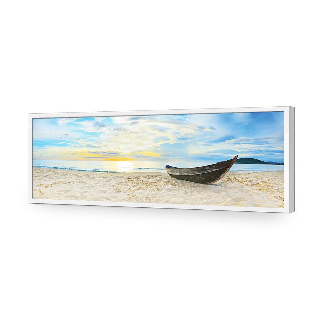 Finished Fishing, Long Acrylic Print Art