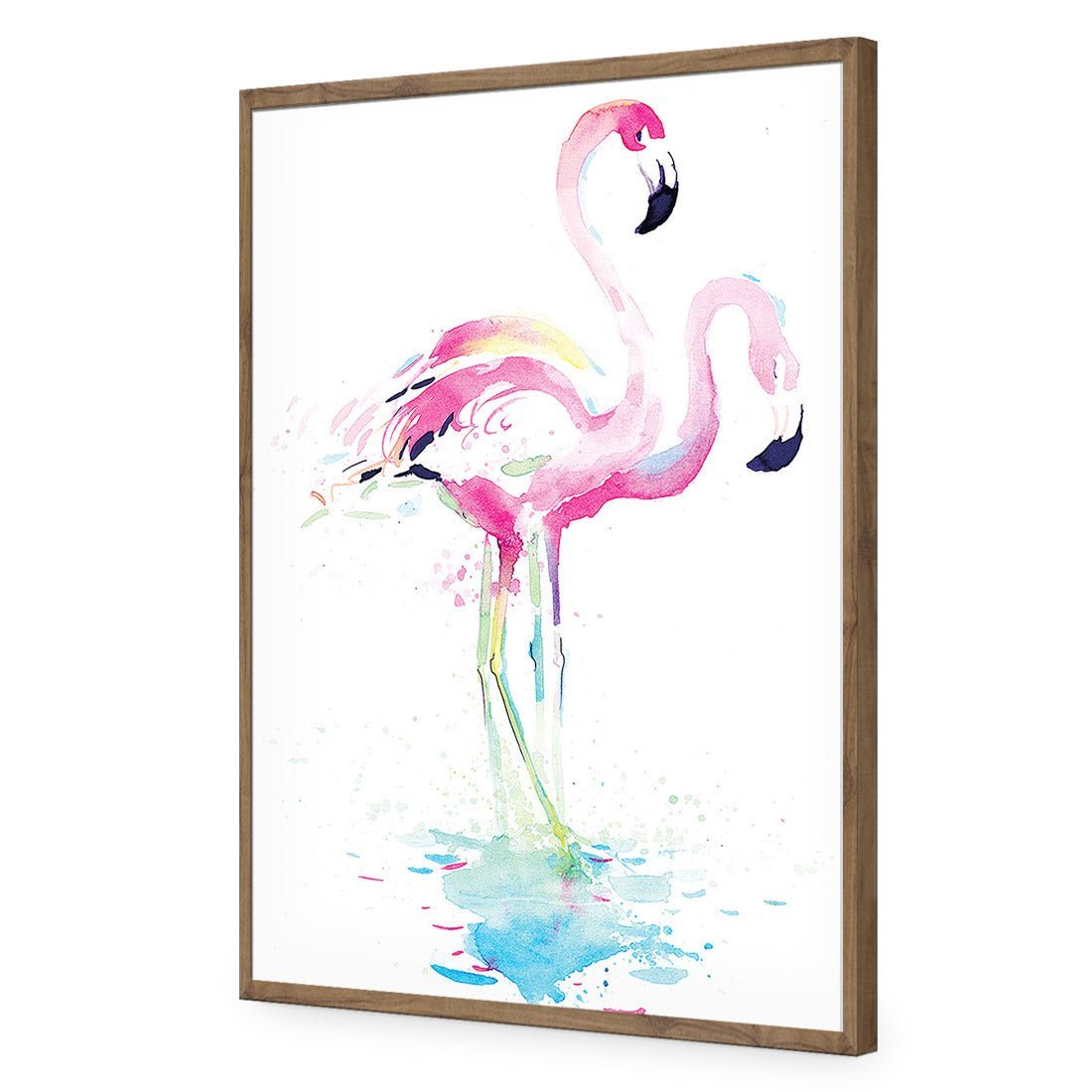 Flirty Flamingos Acrylic Print Art