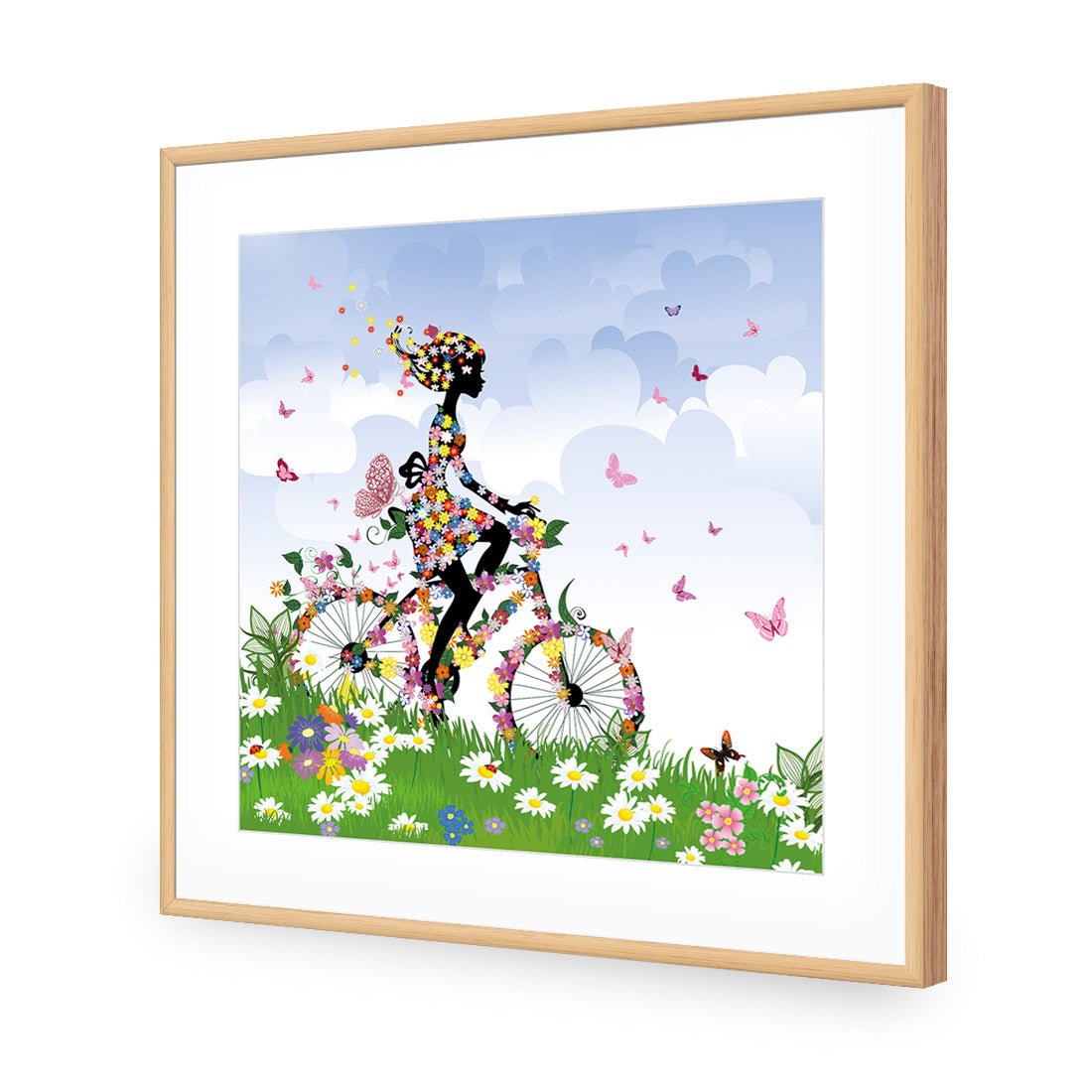 Flower Cycling (square)