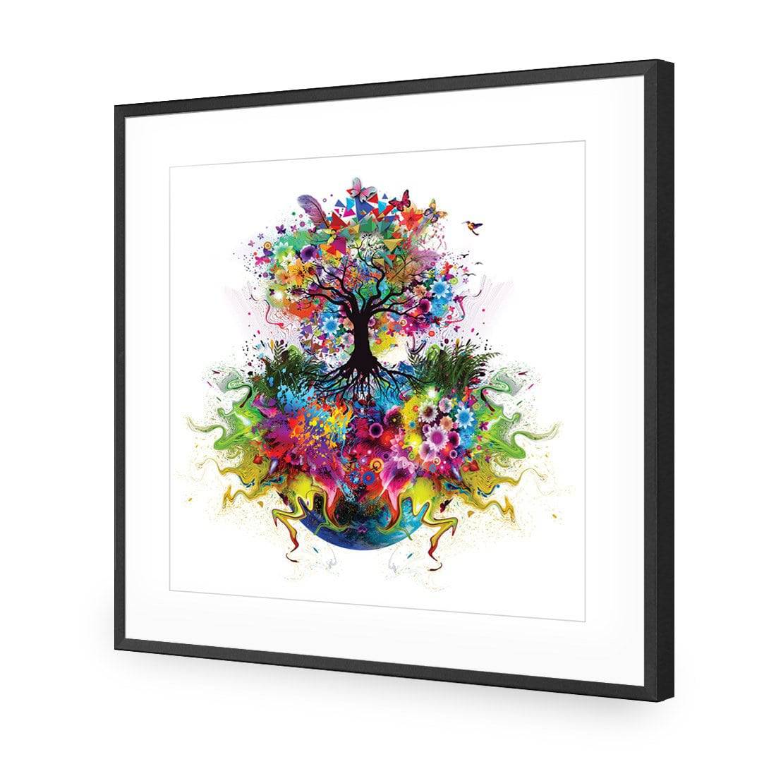 Flower Power, Square Acrylic Print Art