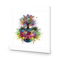 Flower Power, Square Acrylic Print Art