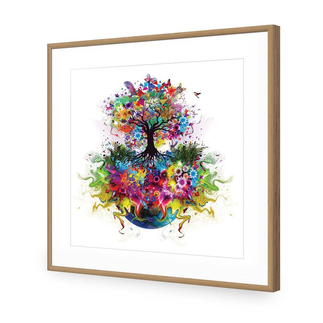 Flower Power, Square Acrylic Print Art