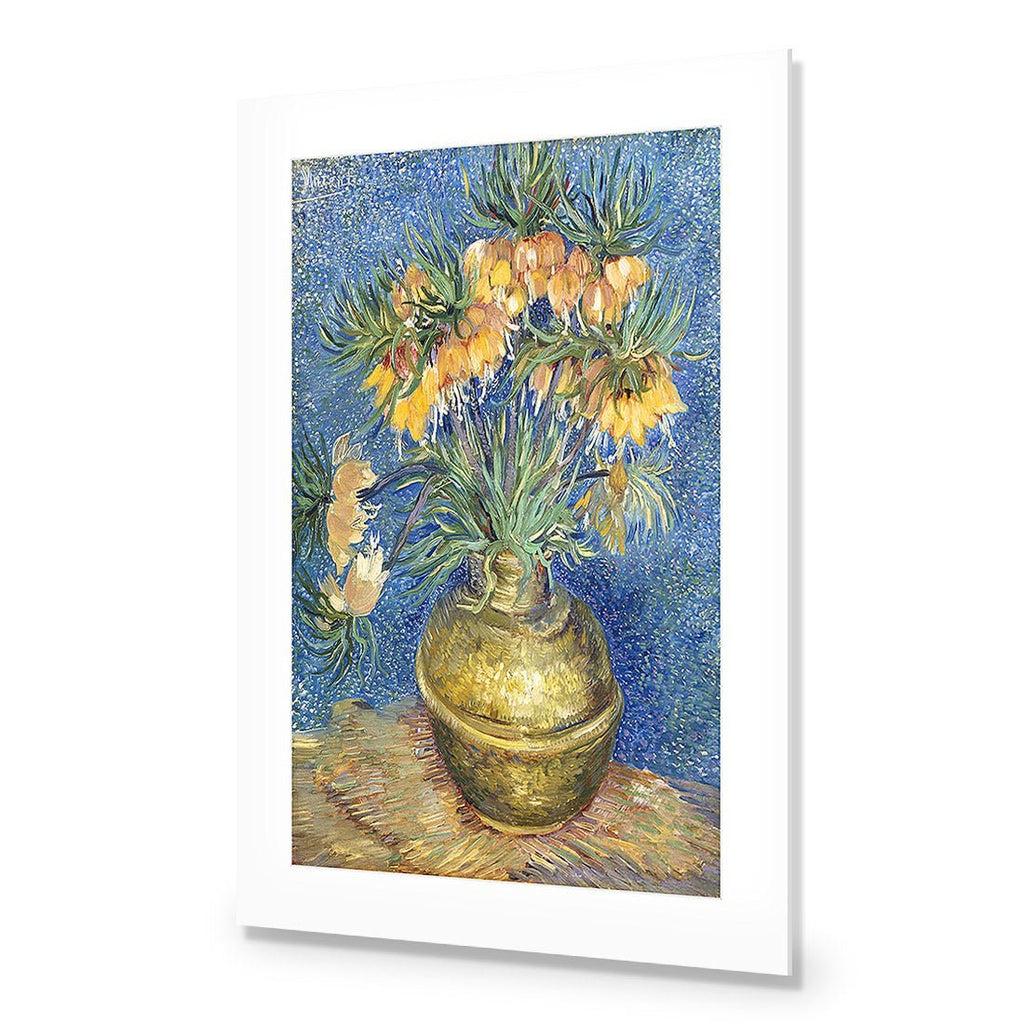 Flowers In Copper Vase, Van Gogh  Acrylic Print Art