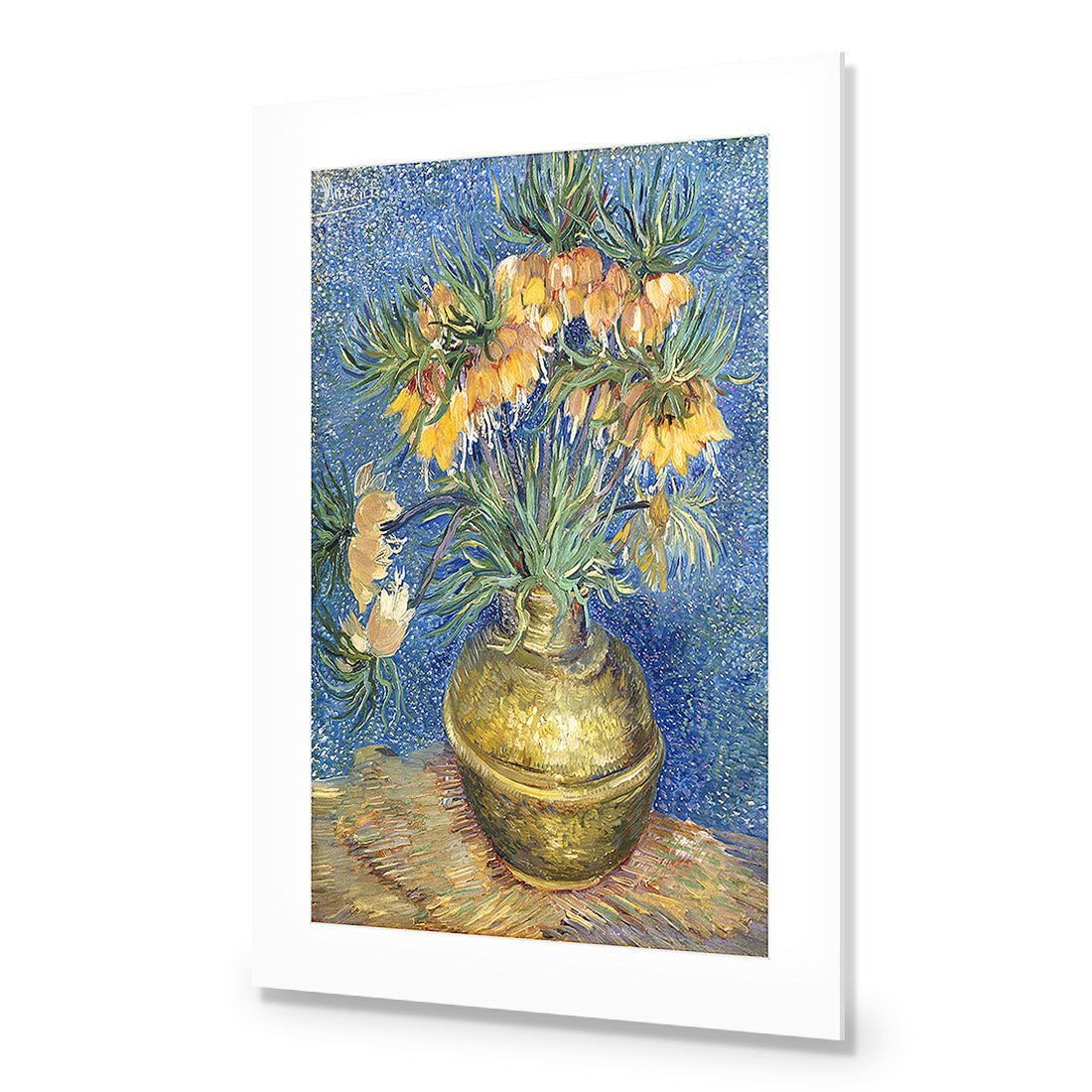 Flowers In Copper Vase, Van Gogh  Acrylic Print Art