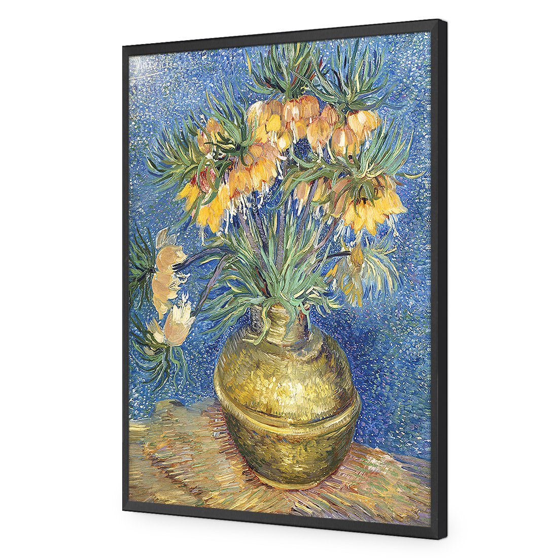 Flowers In Copper Vase, Van Gogh  Acrylic Print Art