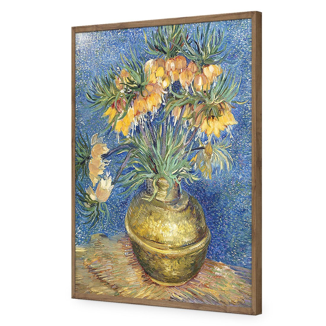 Flowers In Copper Vase, Van Gogh  Acrylic Print Art