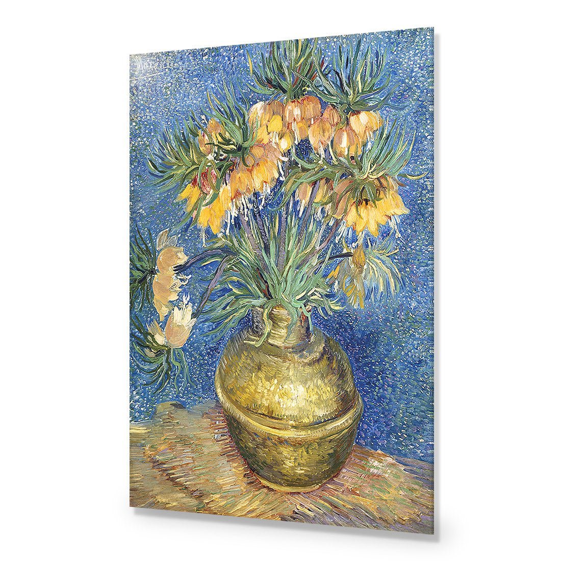 Flowers In Copper Vase, Van Gogh  Acrylic Print Art