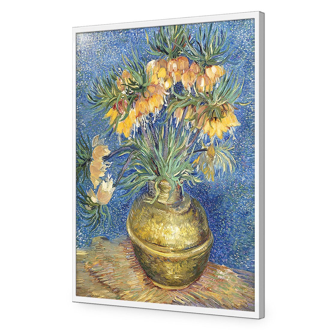 Flowers In Copper Vase, Van Gogh  Acrylic Print Art