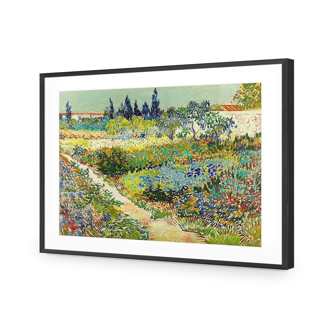 Garden At Arles - Van Gogh Acrylic Print Art
