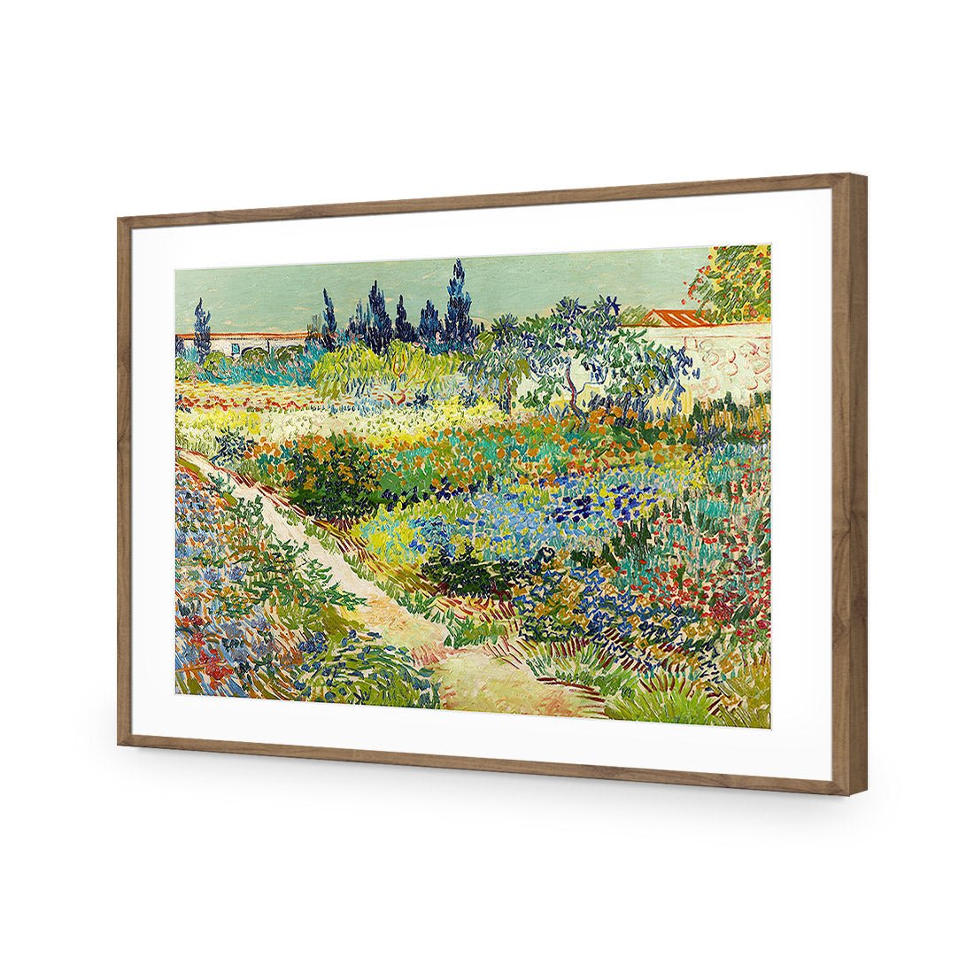Garden At Arles - Van Gogh Acrylic Print Art