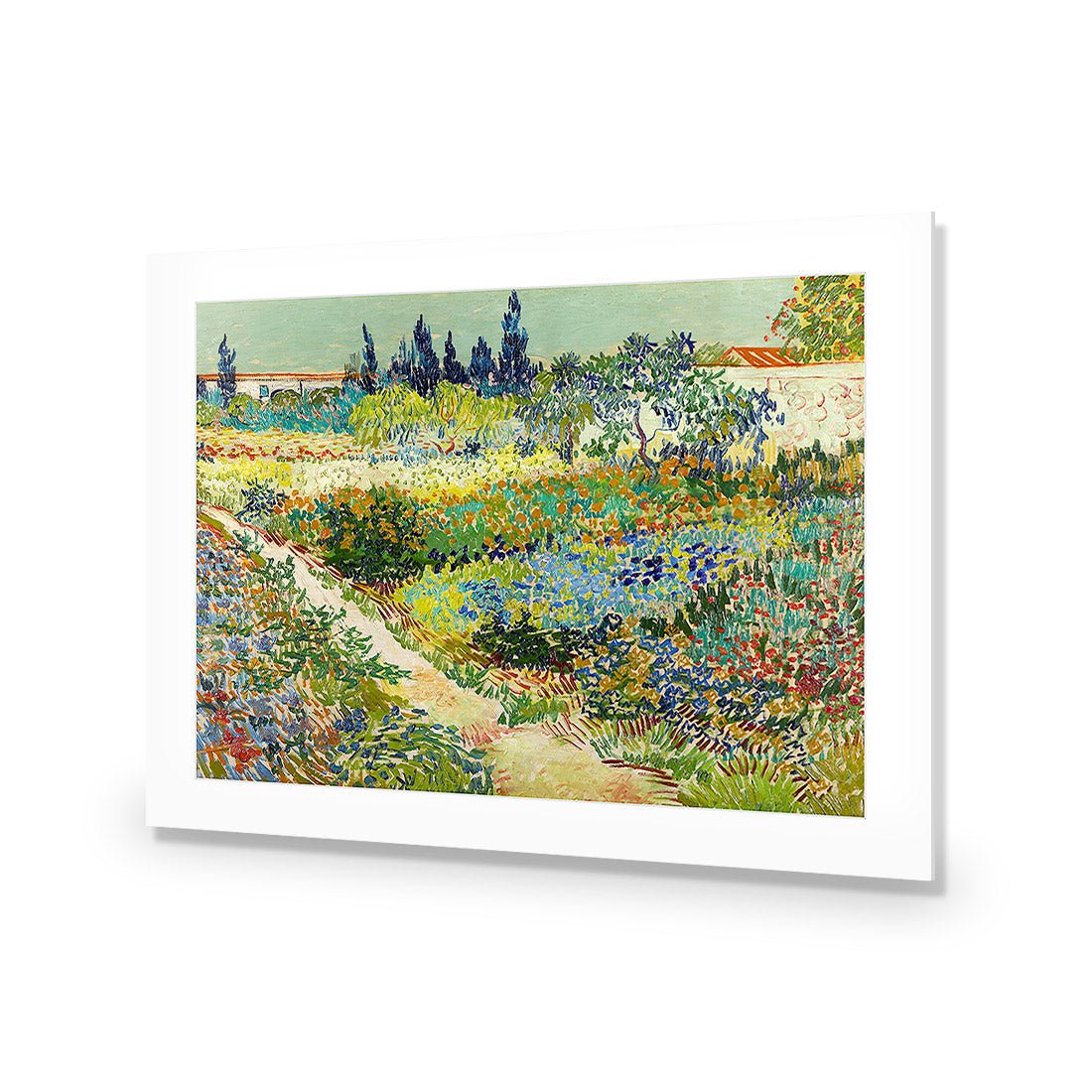 Garden At Arles - Van Gogh Acrylic Print Art