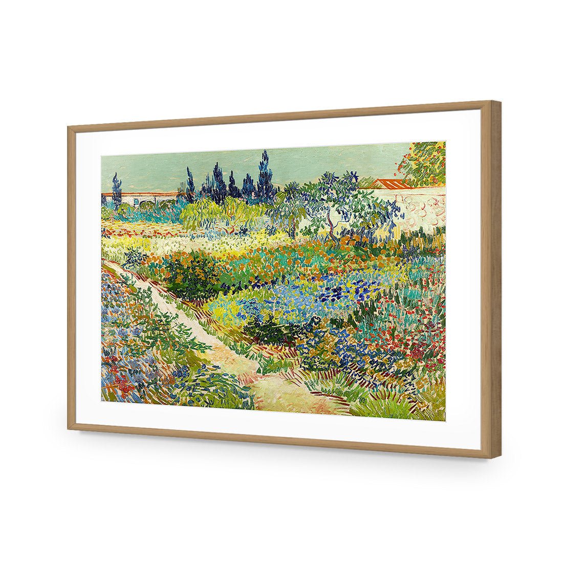 Garden At Arles - Van Gogh Acrylic Print Art