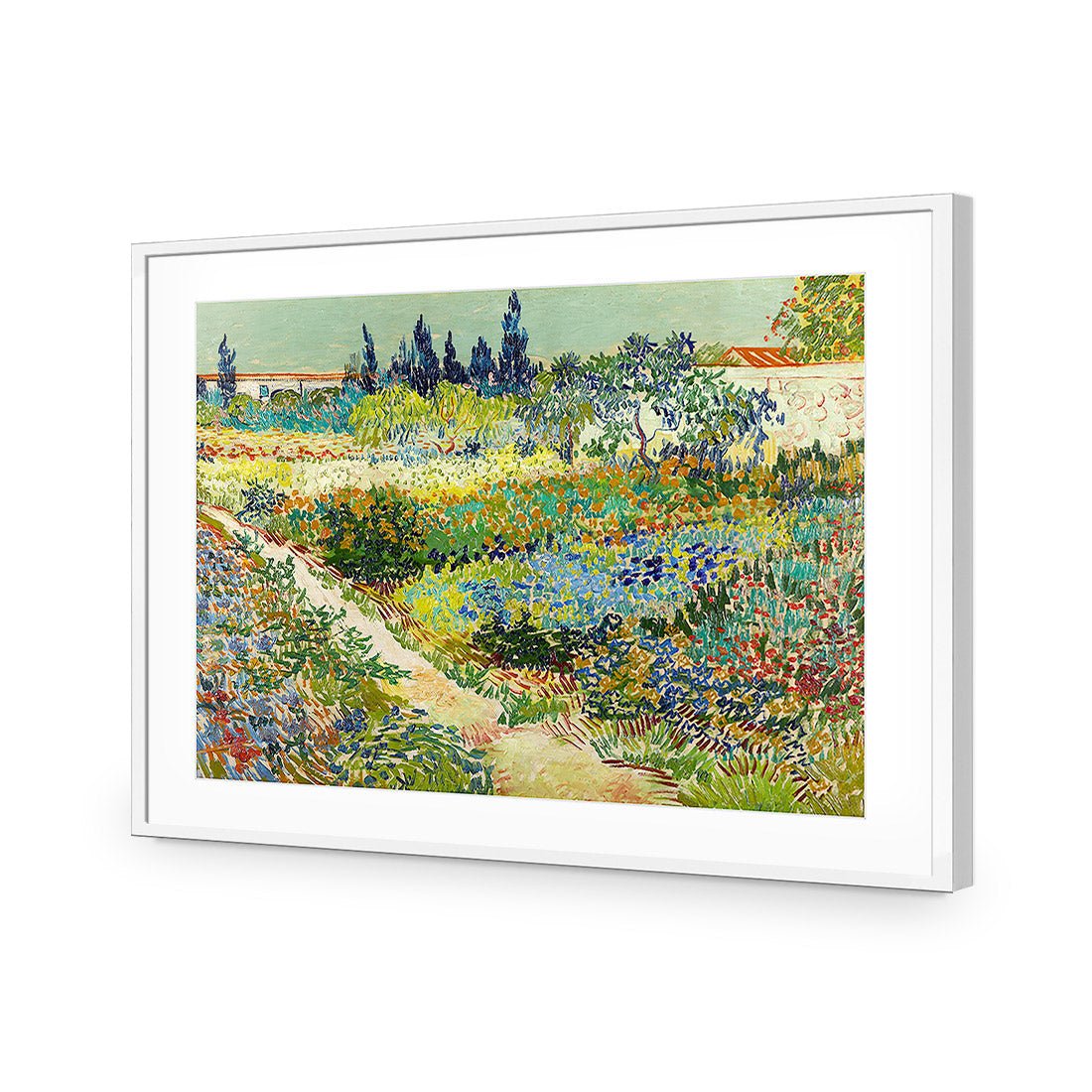 Garden At Arles - Van Gogh Acrylic Print Art