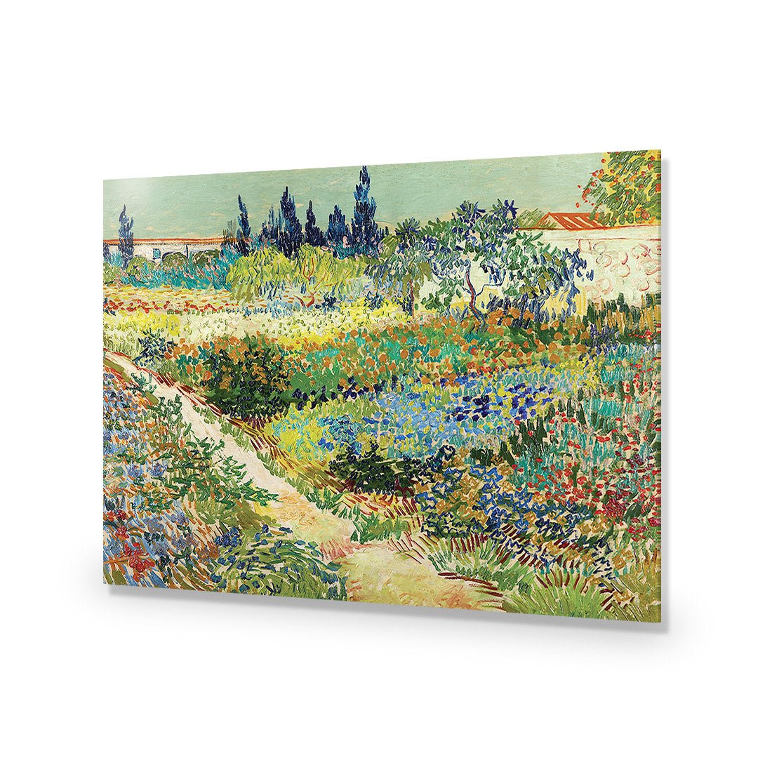 Garden At Arles - Van Gogh Acrylic Print Art