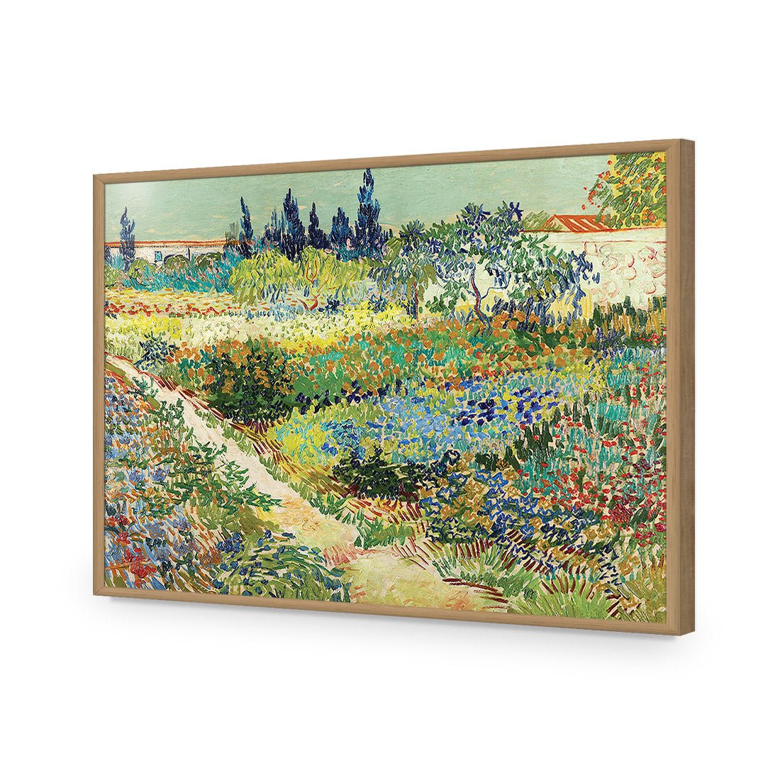 Garden At Arles - Van Gogh Acrylic Print Art