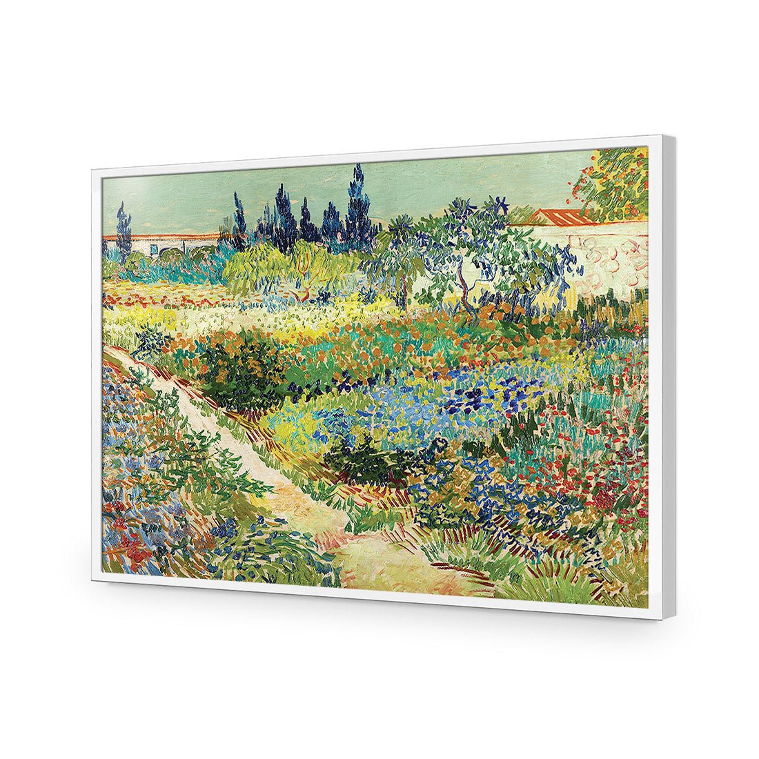 Garden At Arles - Van Gogh Acrylic Print Art