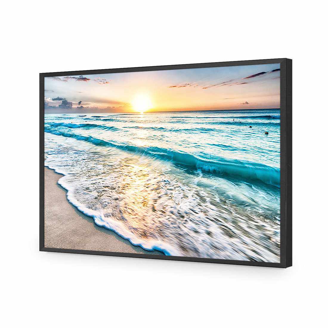 Glimmering Sunrise Acrylic Print Art