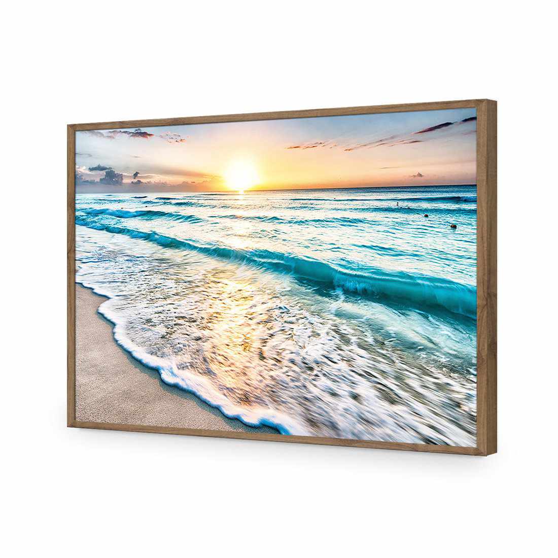 Glimmering Sunrise Acrylic Print Art