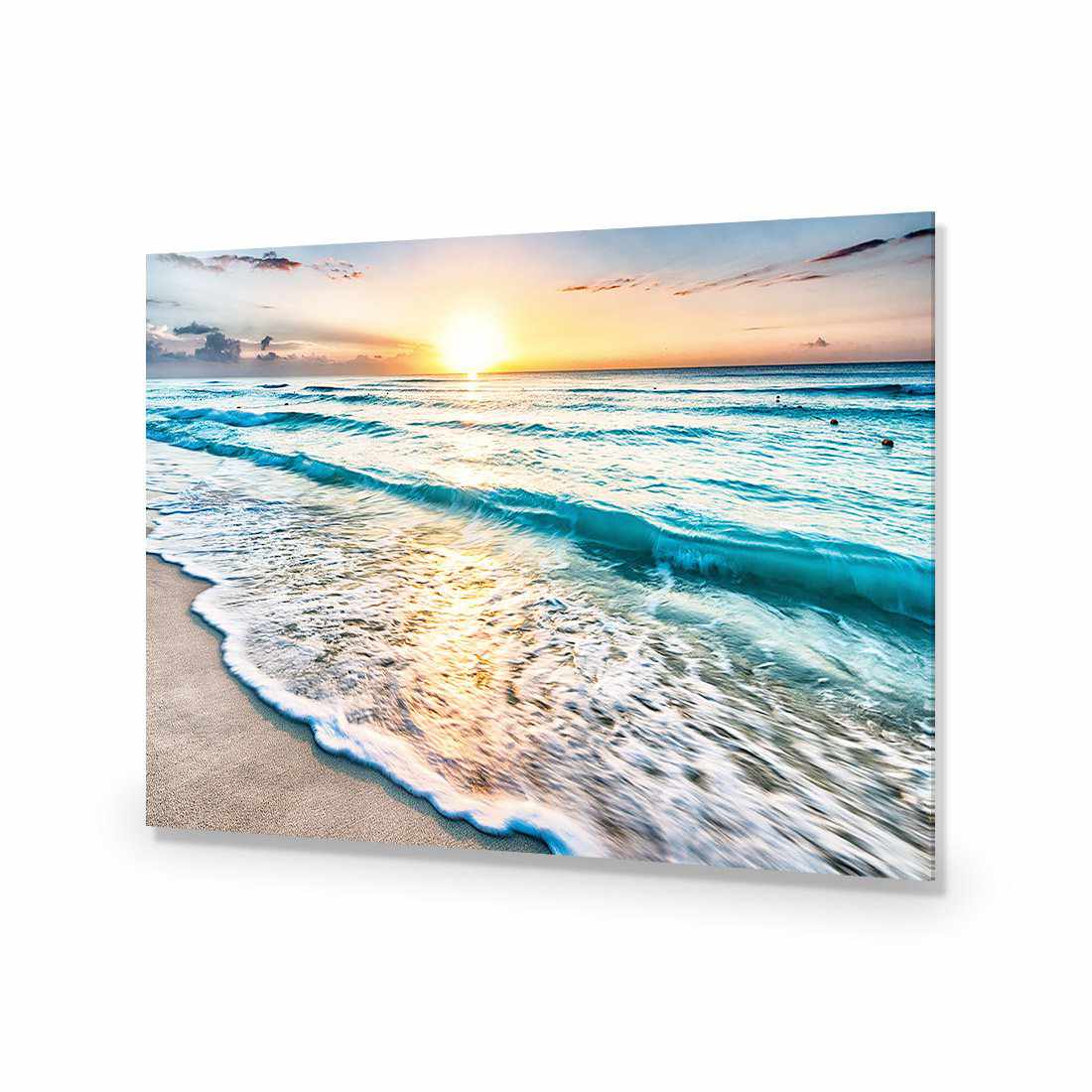 Glimmering Sunrise Acrylic Print Art