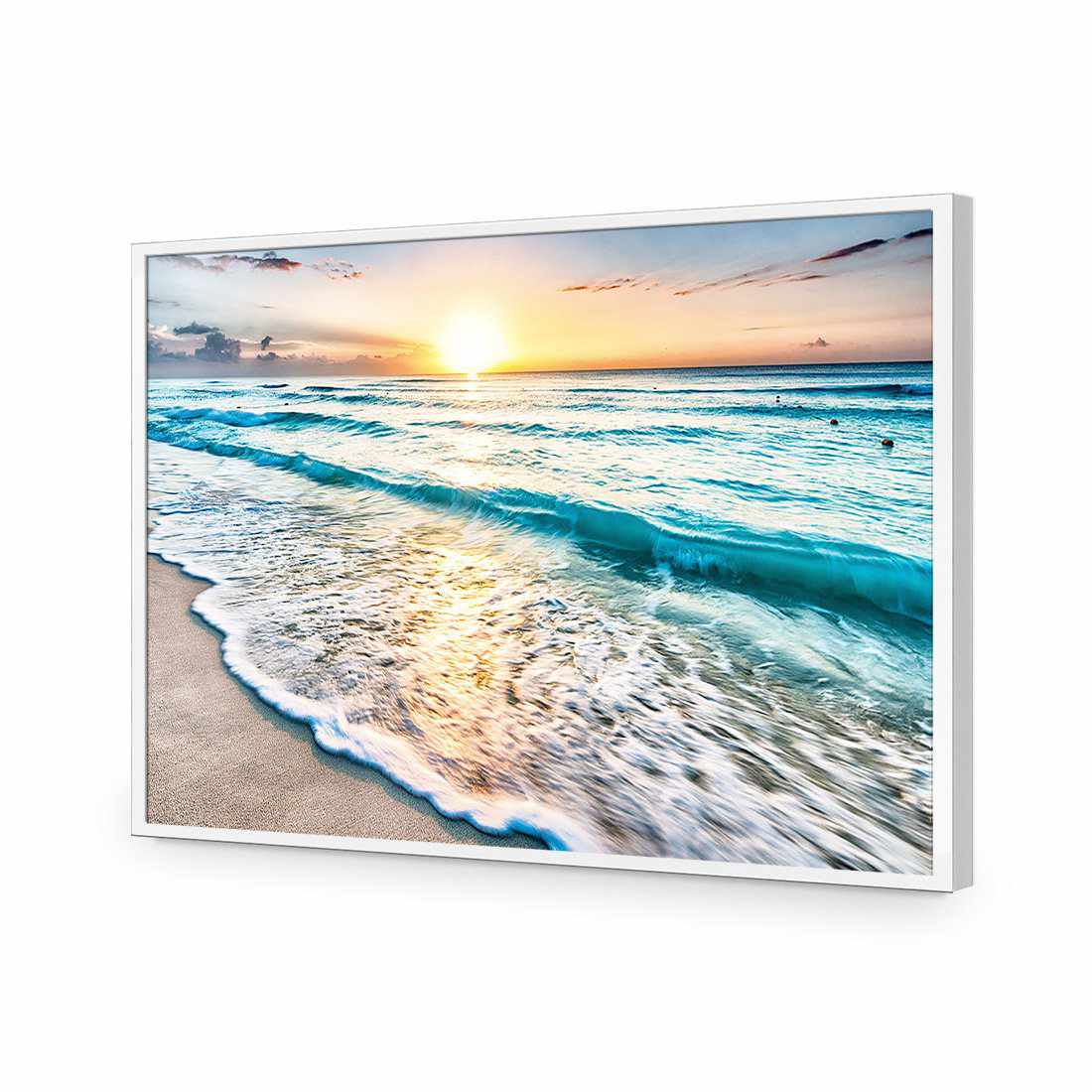 Glimmering Sunrise Acrylic Print Art
