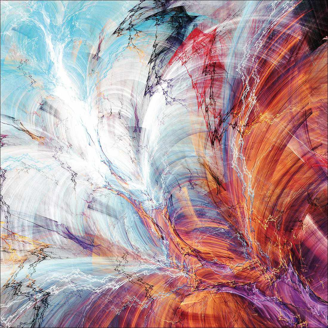 Glorious, Square Canvas Art