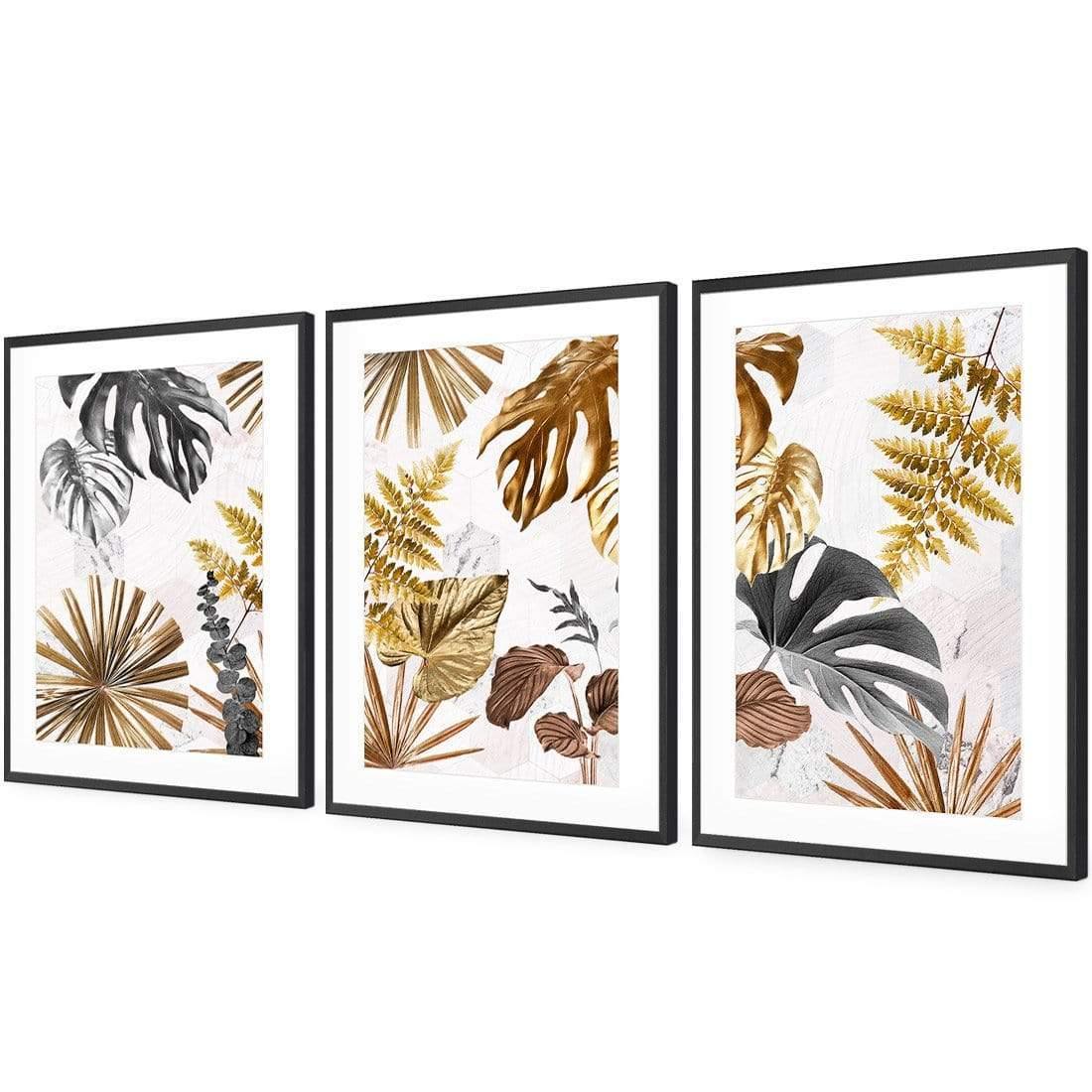 Golden Jungle Trio Art Set