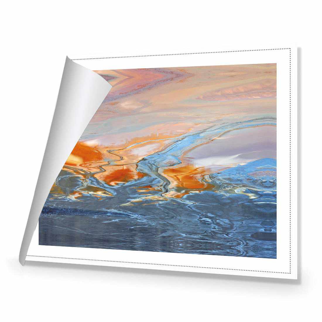 Golden Tint Canvas Art