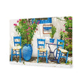 Greek Chairs Canvas Art
