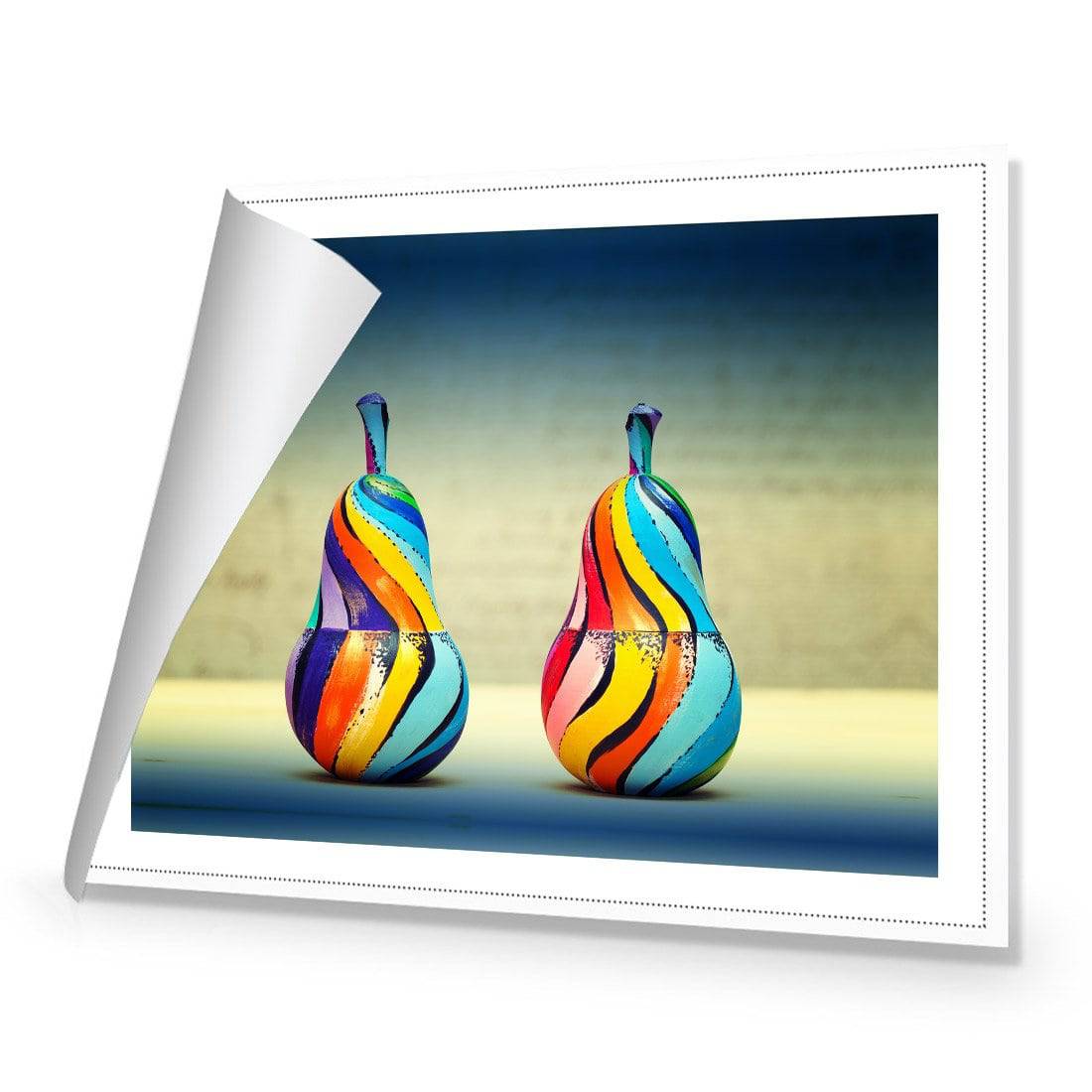 Groovy Pear Canvas Art