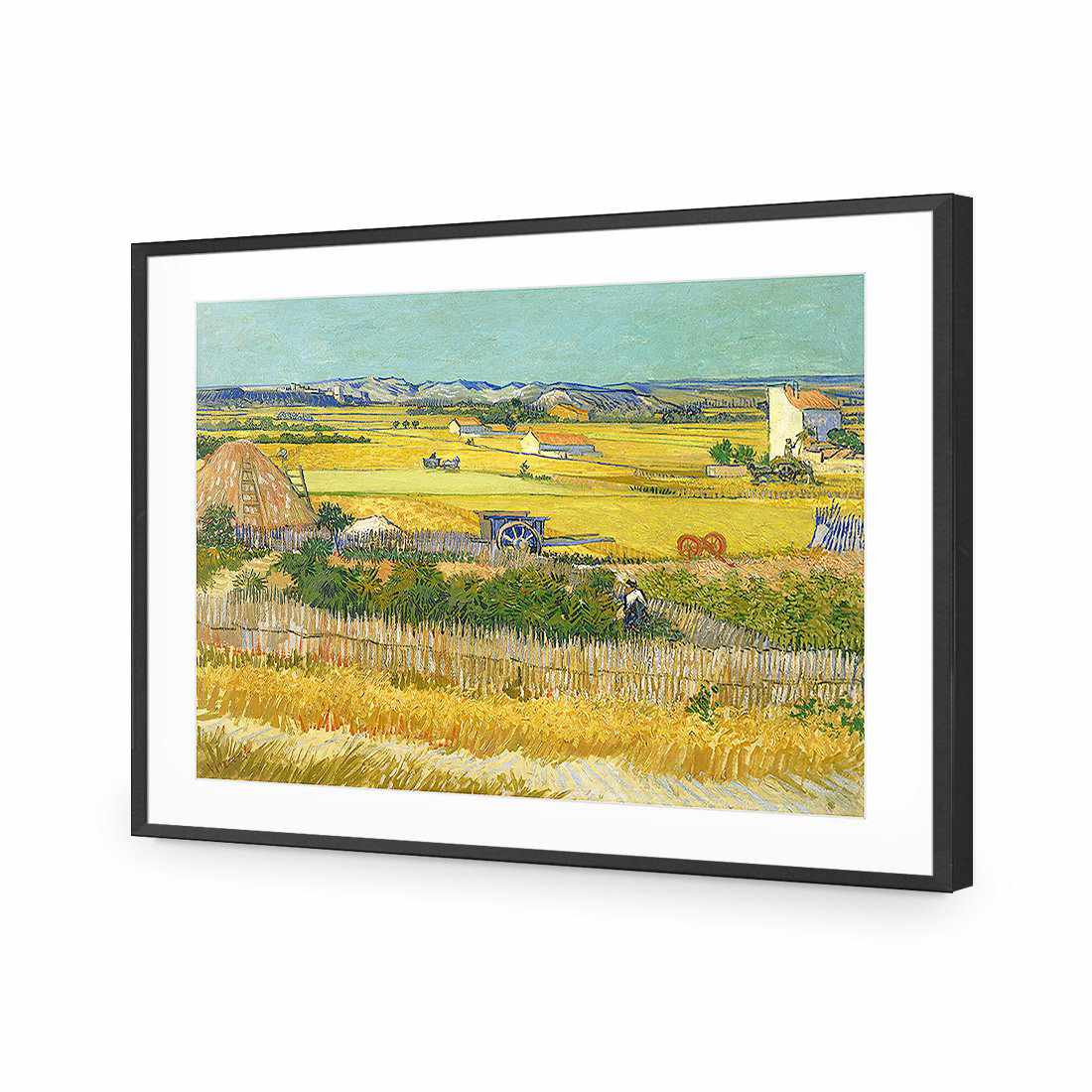 Harvest - Van Gogh Acrylic Print Art