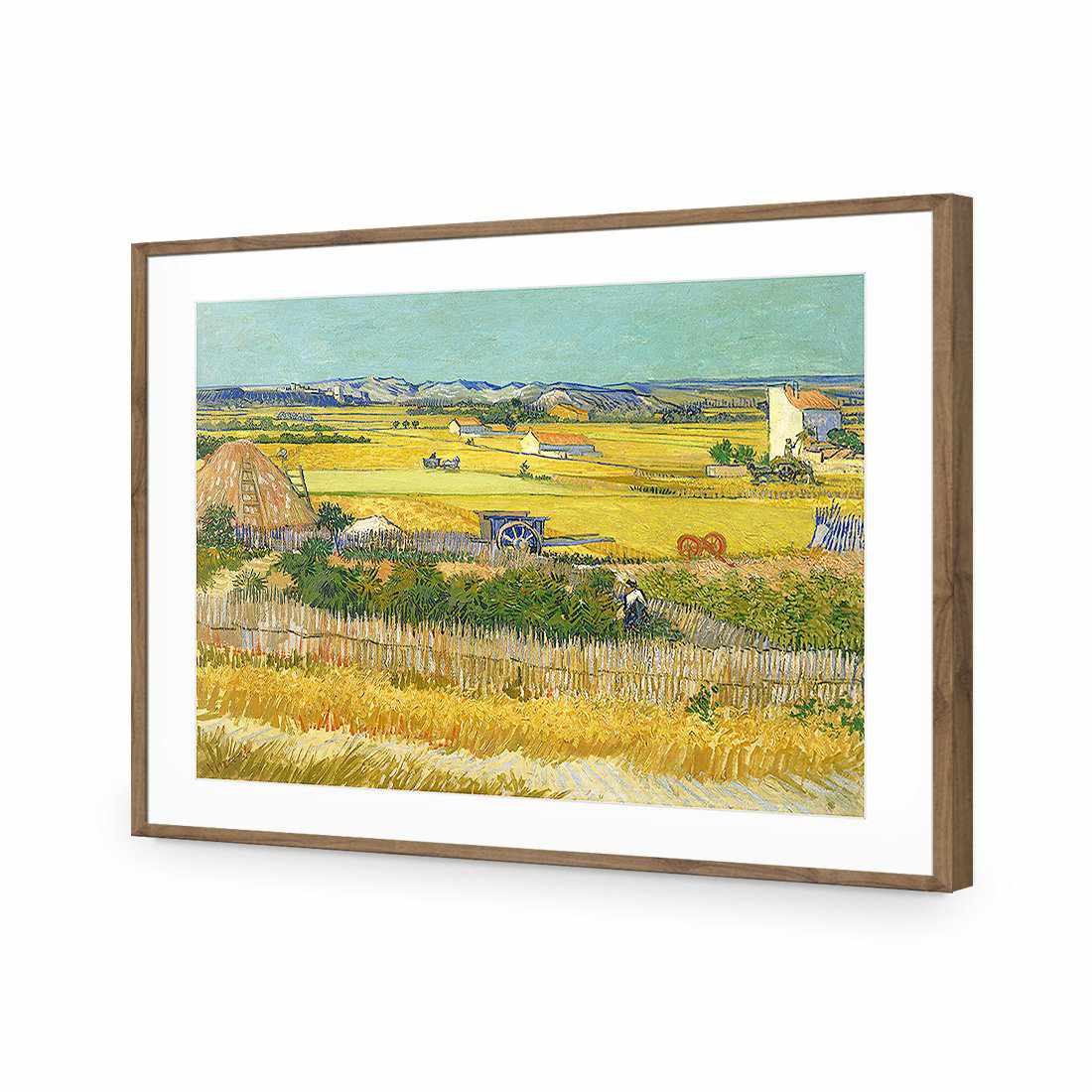 Harvest - Van Gogh Acrylic Print Art