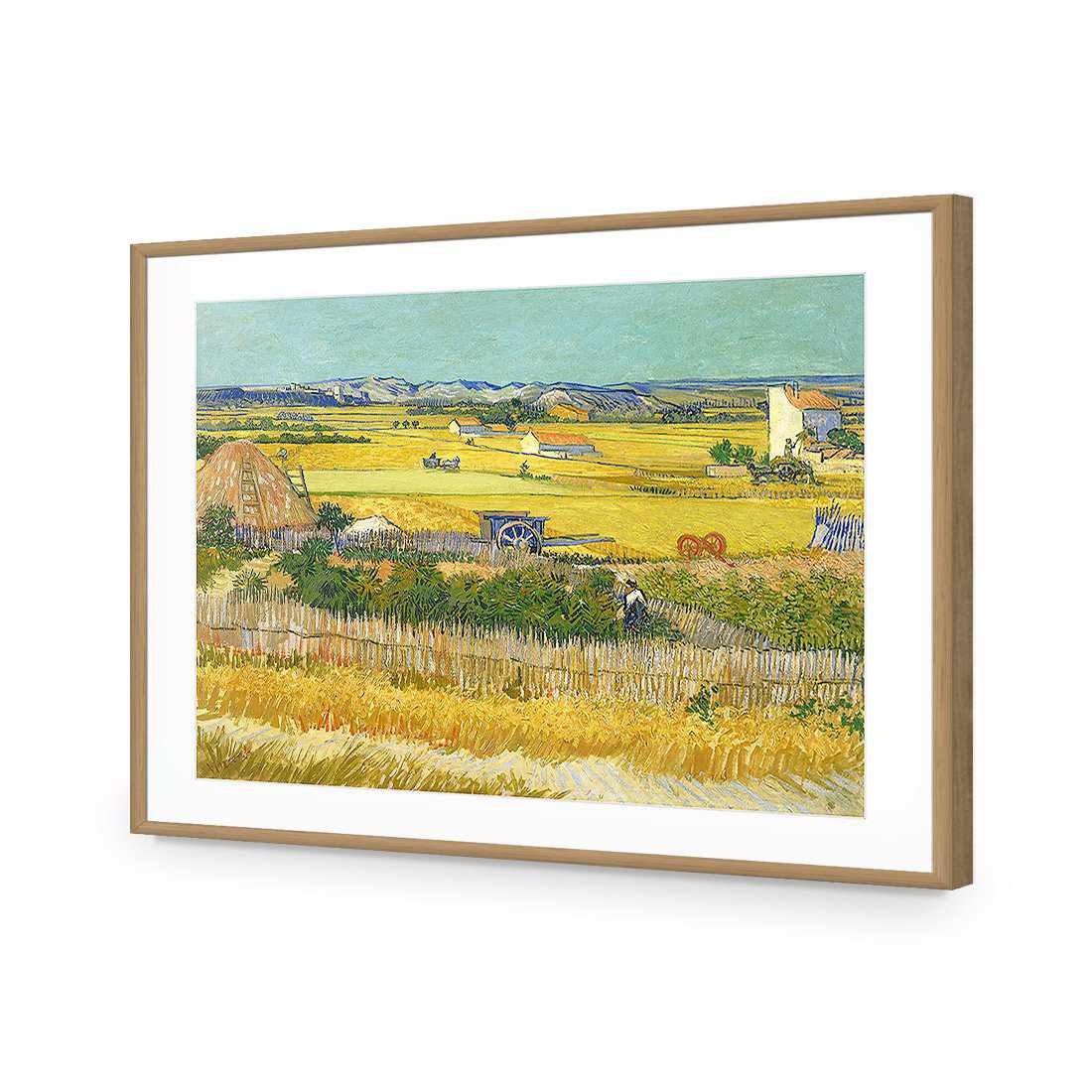 Harvest - Van Gogh Acrylic Print Art