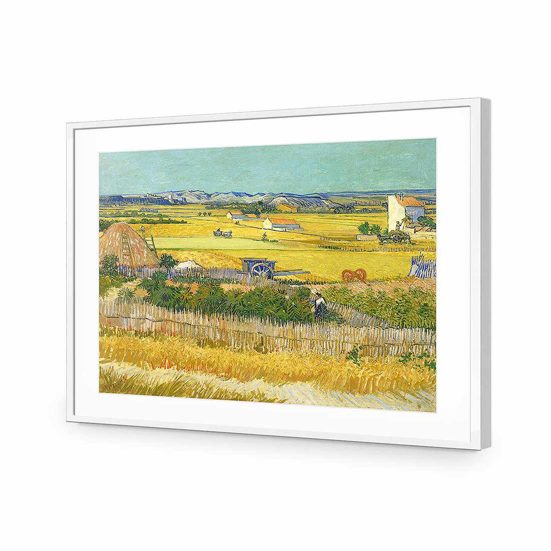 Harvest - Van Gogh Acrylic Print Art