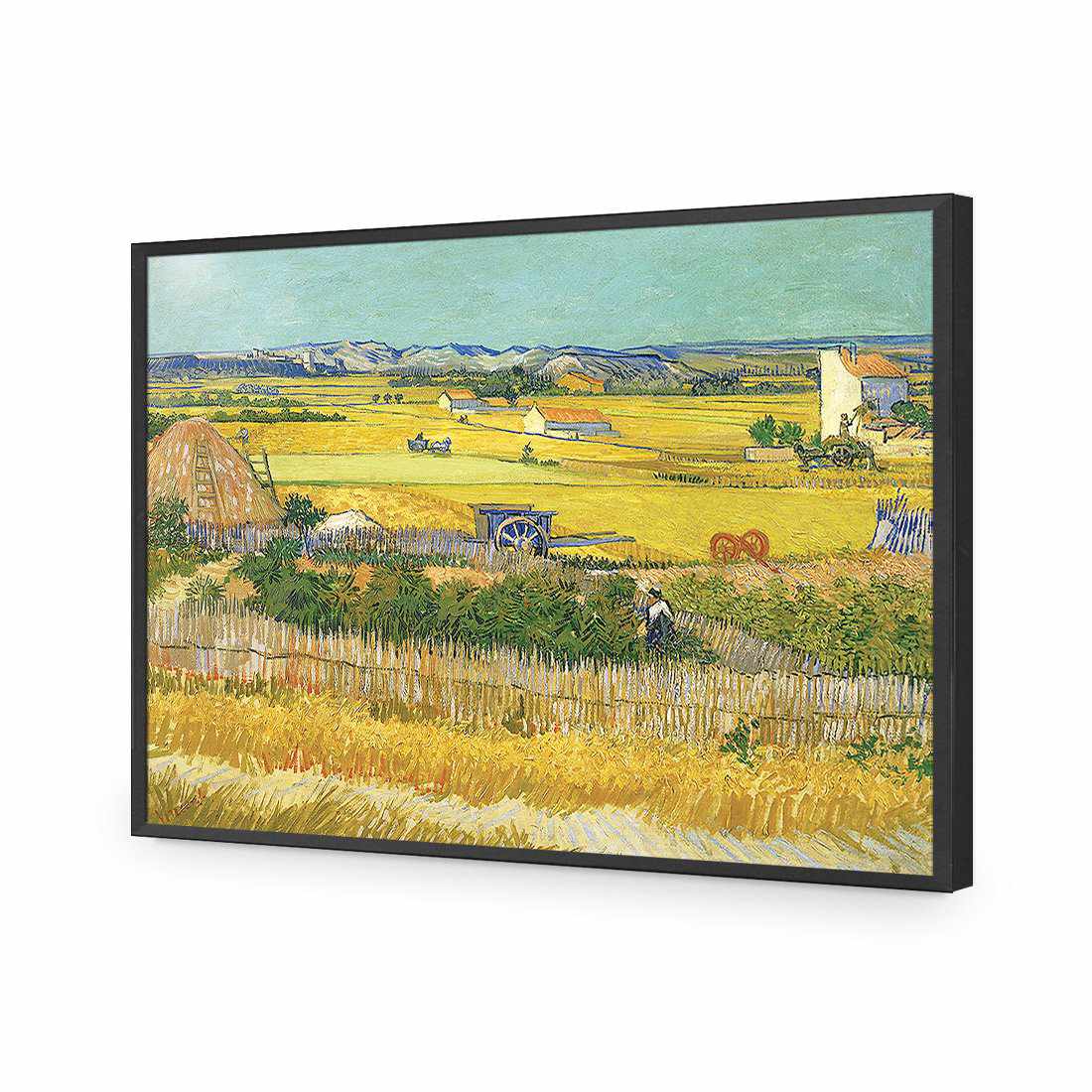 Harvest - Van Gogh Acrylic Print Art