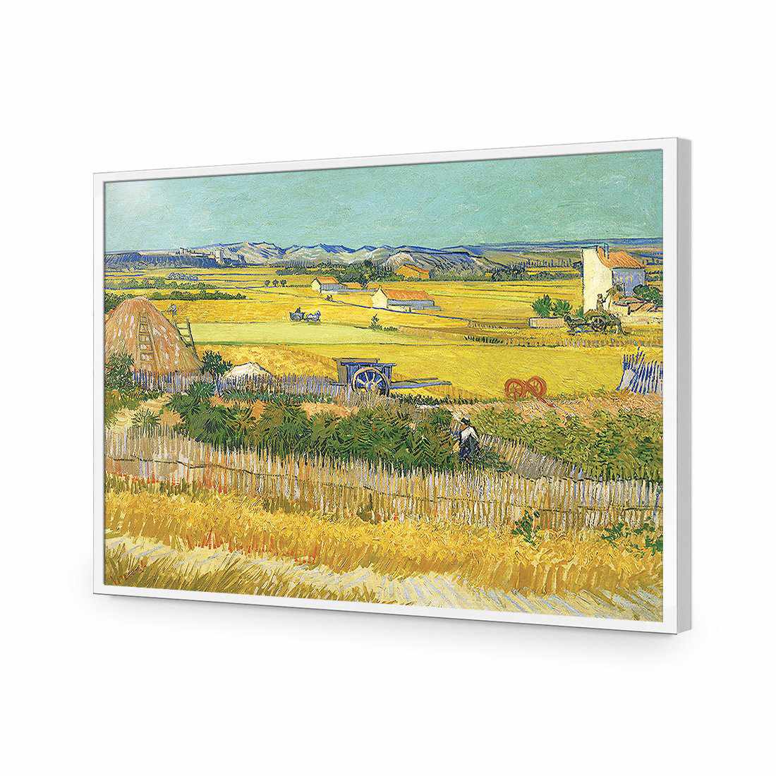 Harvest - Van Gogh Acrylic Print Art