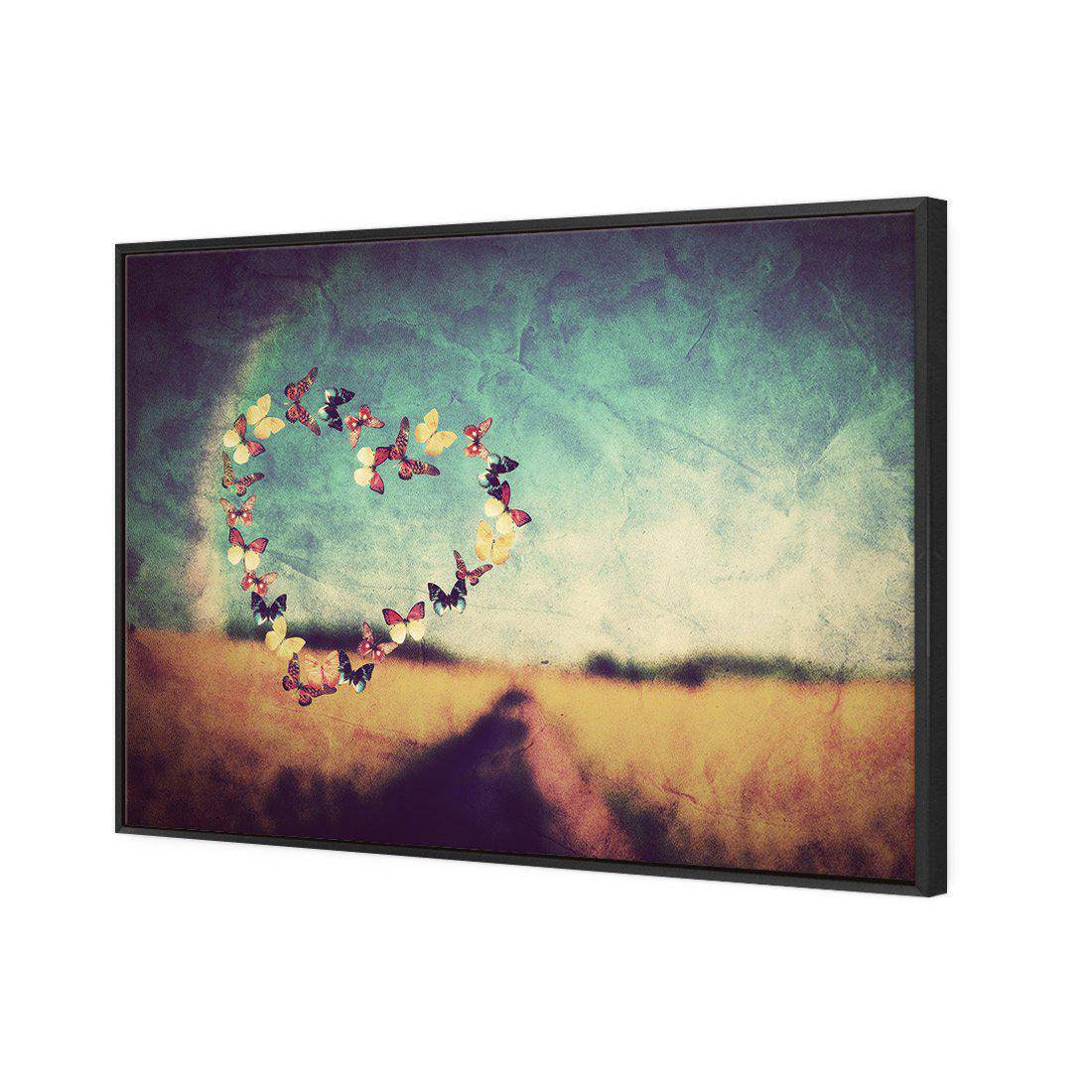 Heart Of Butterflies Canvas Art