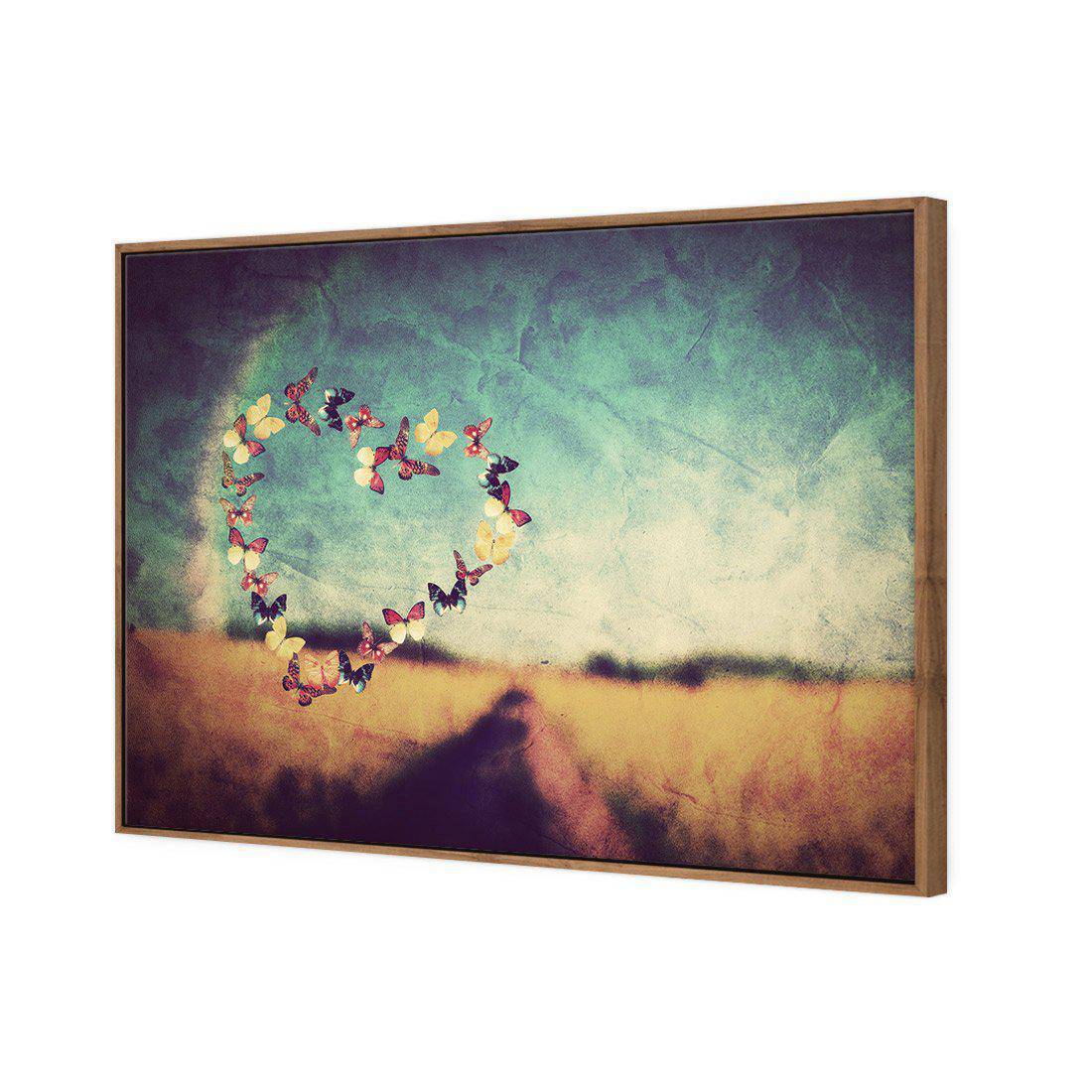 Heart Of Butterflies Canvas Art