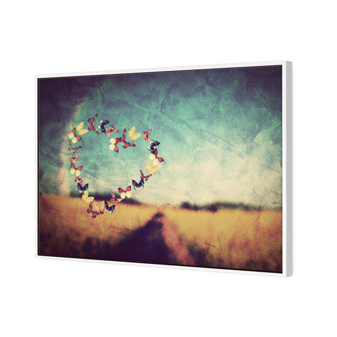 Heart Of Butterflies Canvas Art