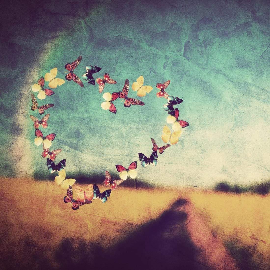 Heart Of Butterflies (Square)