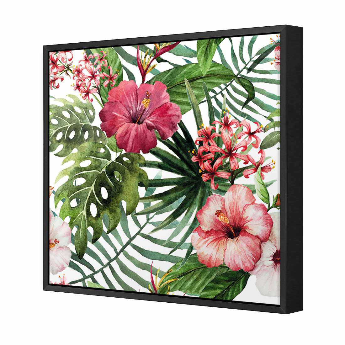 Hibiscus Array Canvas Art