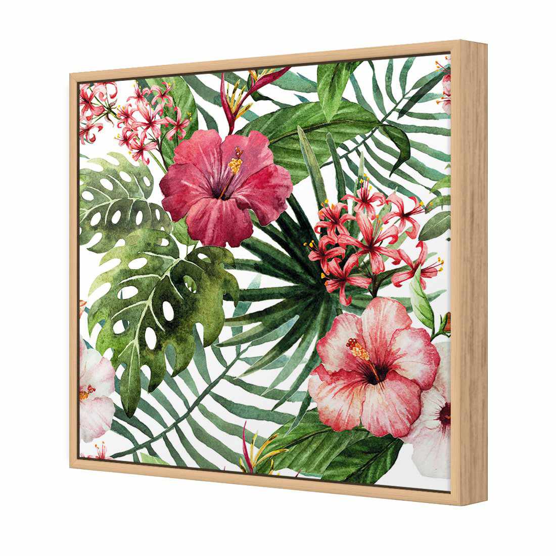 Hibiscus Array Canvas Art