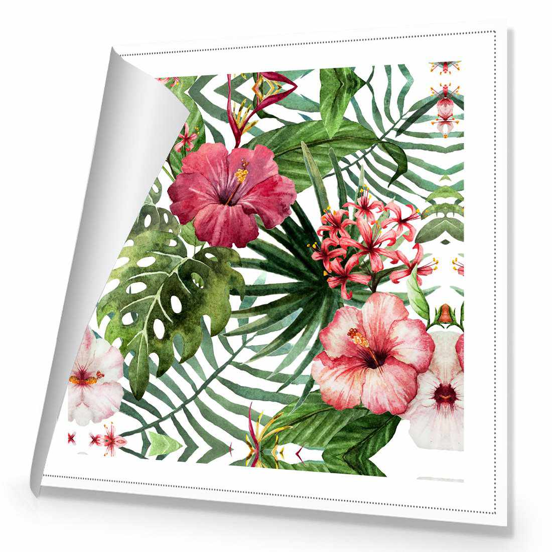 Hibiscus Array Canvas Art