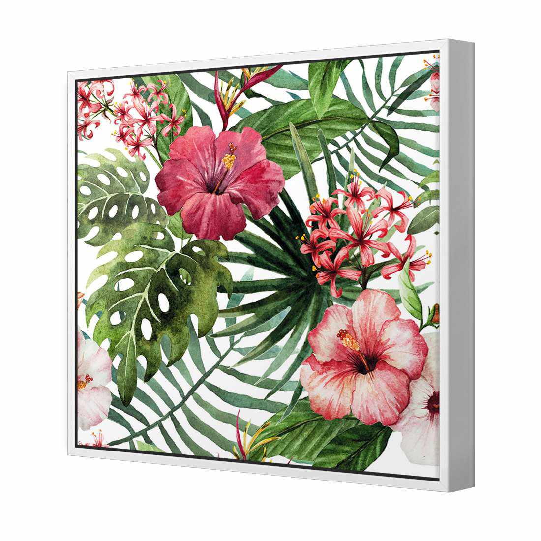 Hibiscus Array Canvas Art