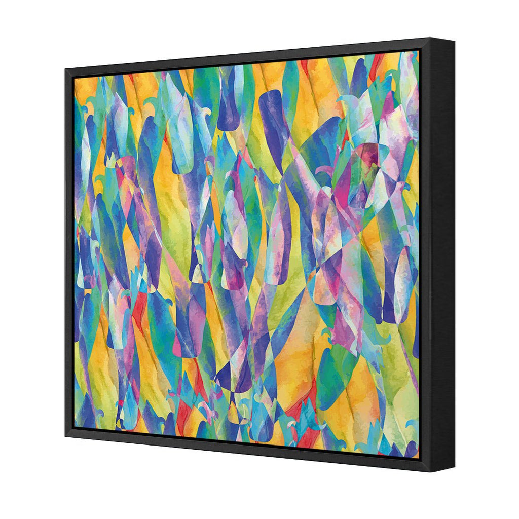 Hiding Flamingoes (square)