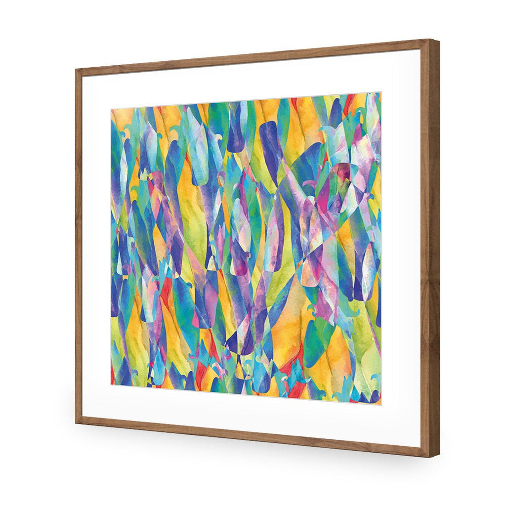 Hiding Flamingoes (square)