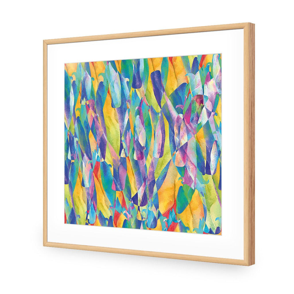Hiding Flamingoes (square)