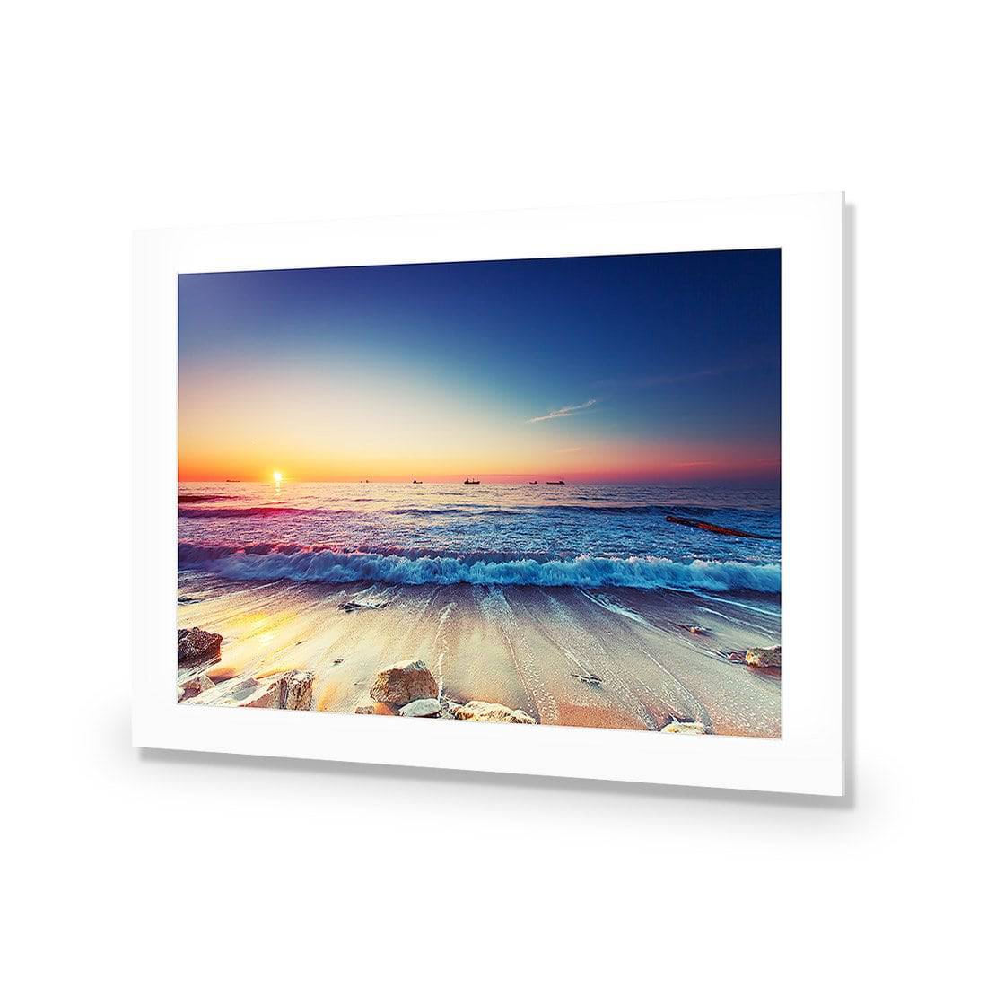High Tide Sunset Acrylic Print Art
